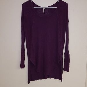 Free people long sleeved shirt